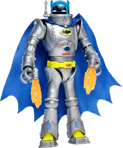 Vista 4 de McFarlane Toys - DC Retro Robot Batman (Batman 66' Comic) Figura de acción de 6 pulgadas