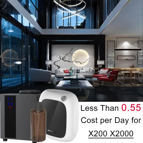 Vista 6 de Difusor de Aroma de Fragancia Aceite Genuino - DIFFMELY, Botella Original para Difusor X200 X2000, 7 Fl Oz 200ml, Menos de 0.55 Costo por Día