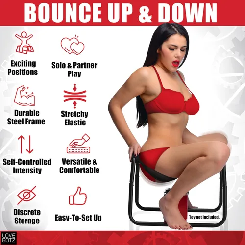 Vista 5 de LoveBotz Bangin Bench Extreme taburete para sexo 1 unidad