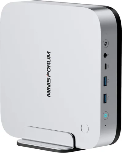 Vista 15 de MINISFORUM Mini PC M1 Pro-125H, Intel Core Ultra 5 125H (14C/18T, hasta 4.5GHz), 32GB DDR5 RAM 1TB M.2 PCIe4.0 SSD, USB4/RAID/OCuLink/Wi-Fi 7/BT