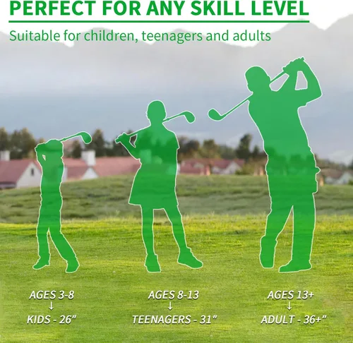 Vista 3 de Golf Club with Oversize Head, Right-Handed Plastic Chipping Clubs for Outdoor Backyard Game Training Practice, Golf Accessories Gifts for Men