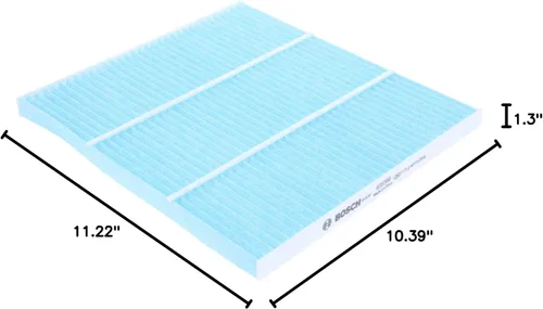 Vista 12 de BOSCH Filtro de aire de cabina HEPA 6053C - Protección de 3 capas para un