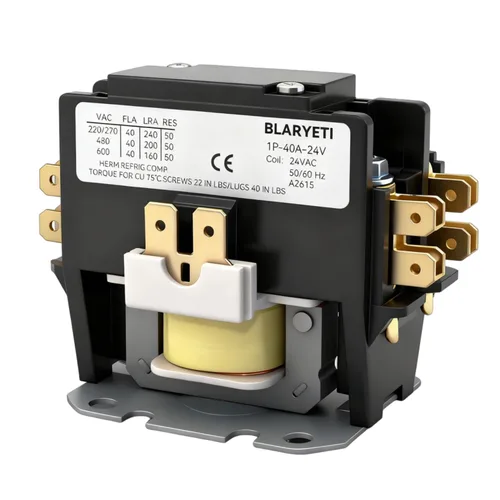 Contactor de condensador de repuesto de un solo polo / 1 polo de 30 amperios HN51KB024 de día y noche