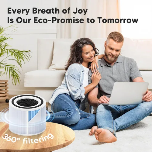 Vista 8 de Filtro de repuesto para removedor de humo Core 300 Core 300 Core 300S Core 300-P Core 300S-P, carbón activado de alta eficiencia 4 en 1