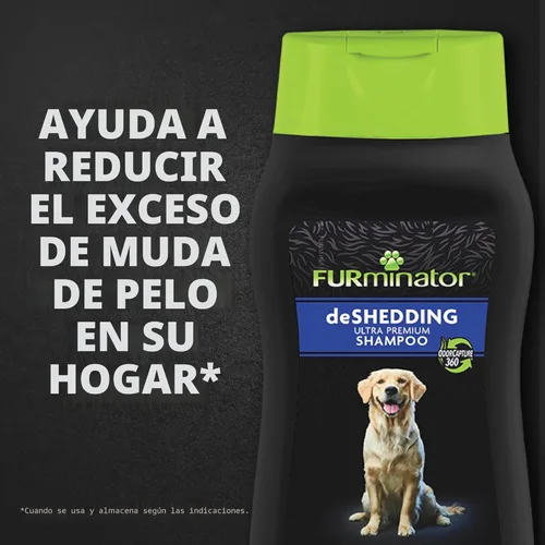 Vista 7 de FURminator Champú ultra premium para perros que ayuda a reducir el exceso de desprendimiento, 16 onzas