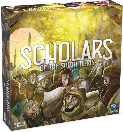 Renegade Game Studios: Scholars of the South Tigris Strategy Board Game, Colocación de Trabajadores Independientes, 2-4 jugadores, 60-90 minutos