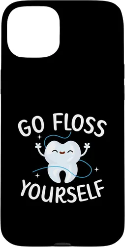 Vista 9 de Go Floss Yourself Dentistry Dentist Teeth Dental Hygienist Case for iPhone 16