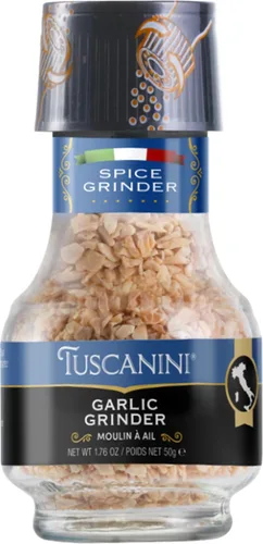 Vista 9 de Tuscanini Molinillo de especias de pimienta negra, 1.76 onzas Tarro de vidrio de fácil agarre Sin rellenos Producto de Italia Kosher