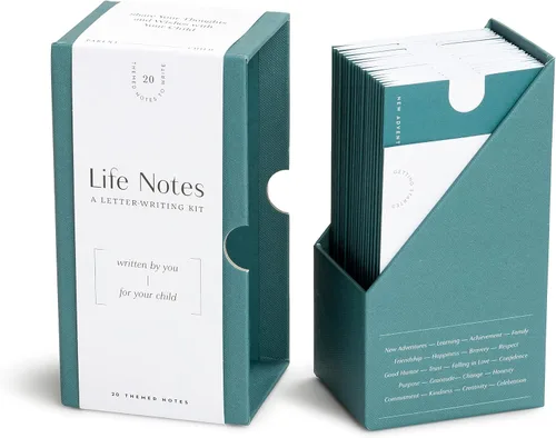 Vista 3 de Compendium Notas de vida: Un kit de escritura de cartas escrito por ti para tu hijo