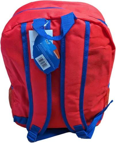 Vista 7 de Ruz Blaze the Monster Machine Mochila de tamaño completo de 16 pulgadas con lonchera desmontable, Rojo, multi color, Combo de almuerzo con mochila