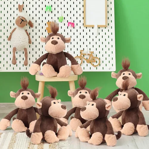 Vista 7 de Blueweenly - 12 peluches de mono para niños de 9.8 pulgadas