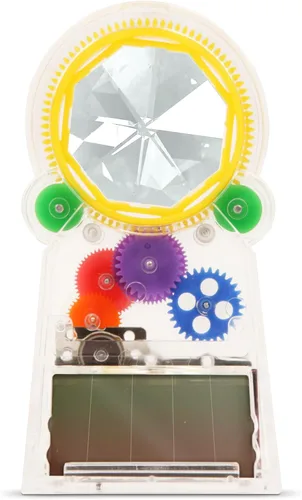 Vista 17 de Kikkerland Fabricante de arco iris con energía solar, atrapasoles de prisma, decoración divertida para ventanas del hogar, regalo único para Navidad