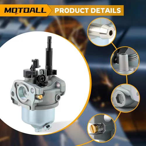 Vista 4 de MOTOALL Carburador para lavadora a presión Ryobi RY802900 2900 PSI