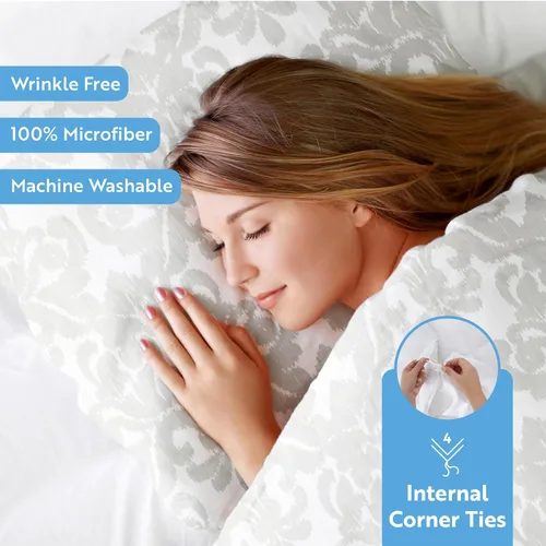 Vista 362 de Linen Market Funda de edredón individual para cama individual – Experimenta una comodidad similar a un hotel con una suavidad inigualable