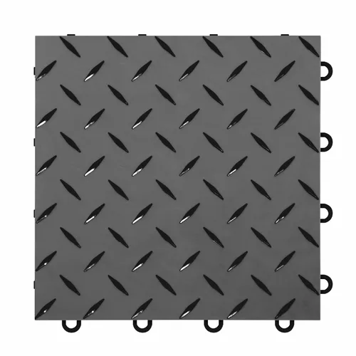 Vista 10 de Baldosas de piso entrelazadas Nitro Pro de 5/8" de grosor de FlooringInc, baldosas de piso de garaje para un garaje, taller, cobertizo o remolque