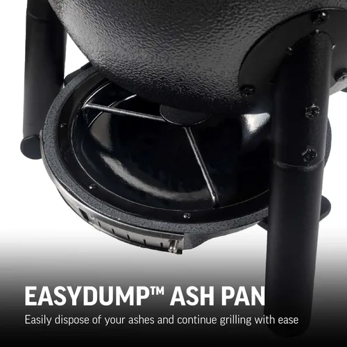 Vista 7 de Char-Griller E86714 AKORN Jr. Parrilla a carbón portátil tipo Kamado