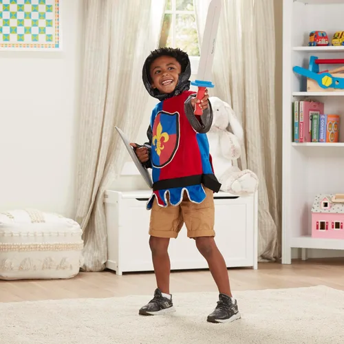 Vista 2 de Melissa & Doug Knight Role Play Costume Dress