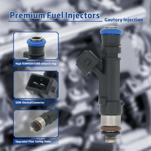 Vista 4 de 0280158205 Boquilla de inyector de combustible compatible con Chevy Cruze Eco LT LTZ 2011-2015 Buick Encore 2013-2021 Chevy Sonic 2012-2020 Chevy