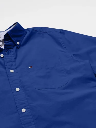 Vista 2 de Tommy Hilfiger Camisa casual de manga corta con botones para hombre en corte clásico