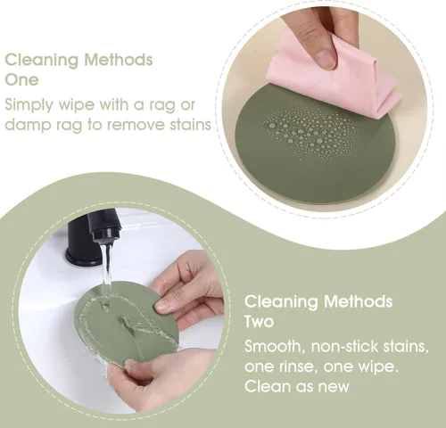 Vista 3 de 3 tapas de silicona para tazas, cubiertas universales de colores para tazas, cubiertas de tazas reutilizables, a prueba de polvo, tapas herméticas