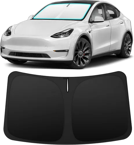 Vista 180 de INSAUTO Accesorios para parasol de parabrisas de ajuste personalizado para Acura RDX 2019-2026, parasol plegable para ventana delantera, reflector