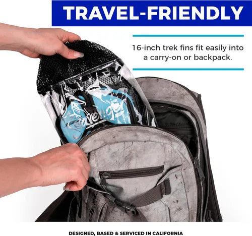 Vista 5 de Aletas de buceo con bolsa, de Seavenger