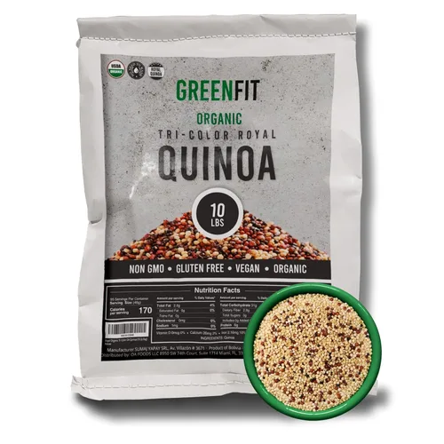 Vista 10 de OA QUINOA Now Greenfit Quinua Tricolor Orgánica Royal (5 Lb)