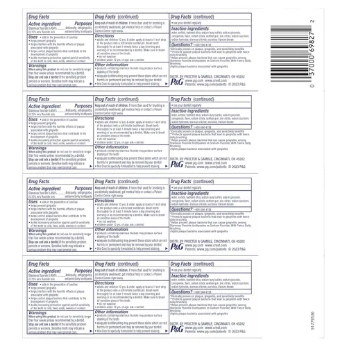 Vista 7 de Crest Pro-Health Pasta dental con protección antibacteriana avanzada - Paquete de 4, tubos de 5 onzas
