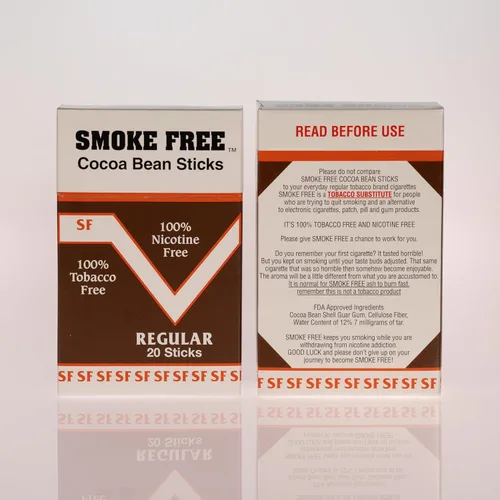 Vista 9 de Smoke Free Cigarrillos de cacao a base de hierbas, 10 paquetes de mentol, 100% libre de tabaco y nicotina, no adictivos, sustituto del tabaco, sabor