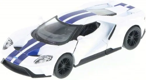 Vista 9 de KiNSMART - 2017 Ford GT 1:38 escala 5 "Die Cast Model Toy Super Car (4 juegos)