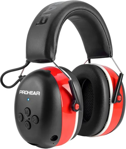 Vista 11 de PROHEAR 037 Almohadillas de gel para los oídos Bluetooth 5.0 Auriculares de protección auditiva 25dB NRR Reducción de ruido con batería recargable