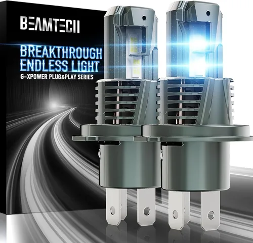 Vista 17 de BEAMTECH 90 05 Bombillas, 500% de brillo, Plug and Play, paquete de 2