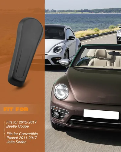 Vista 2 de Manija de palanca reclinable para asiento delantero para Beetle Coupe 2012-2017, compatible con Passat Jetta Sedan 2011-2017 para ajuste de espalda