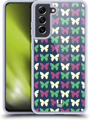 Vista 11 de Head Case Designs Big Bee Bugged Life Gel Case [Military Grade Protection] Compatible with Samsung Galaxy S21 FE 5G and Compatible with MagSafe