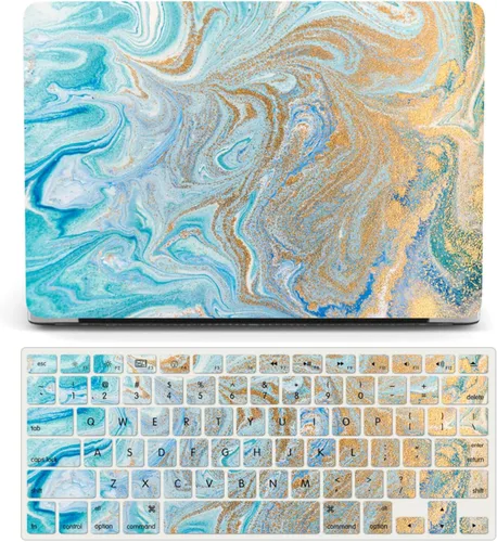 Vista 24 de Funda rígida para laptop compatible con MacBook Pro de 14 pulgadas, versión 2023-2021, versión M3, M2, M1, modelo A2918, A2992, A2779, A2442, funda