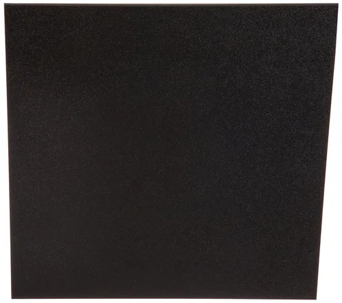 Vista 3 de Hoja de ABS - 0.118 pulgadas de grosor, color negro, 12 x 12 pulgadas nominal, paquete de 8