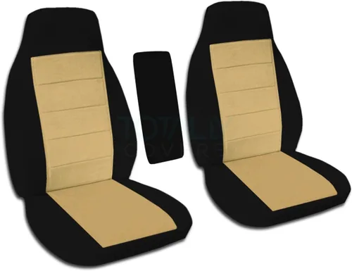 Vista 11 de Totally Covers Compatible con Ford Ranger 1998-2003/Mazda Serie B 1998-2000 de dos tonos con funda de reposabrazos central: negro y azul