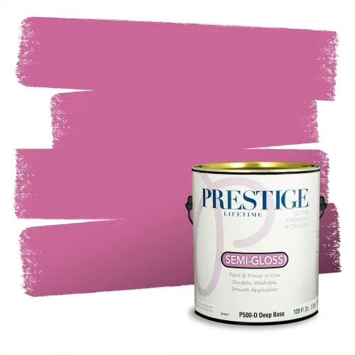 Vista 633 de Prestige Paints Pintura exterior e imprimación en uno, 1 galón, plano, coincidencia comparable de Valspar* Amber Rose*