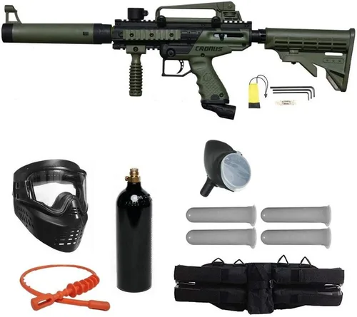 Tippmann Cronus – Marcadora de paintball pistola Starter del paquete