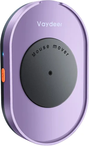 Vista 13 de Vaydeer M4 Utra Mouse Mover con aplicación, dispositivo Jiggler de ratón indetectable con control remoto y función de temporizador, simulación
