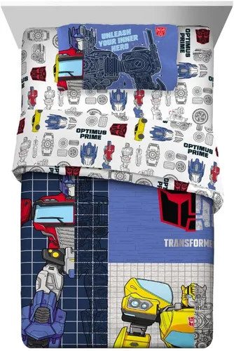 Vista 53 de Juego de ropa de cama clásico retro arcoíris de los Cariñositos, 7 piezas, edredón y sábanas supersuaves con funda de almohada, tamaño matrimonial