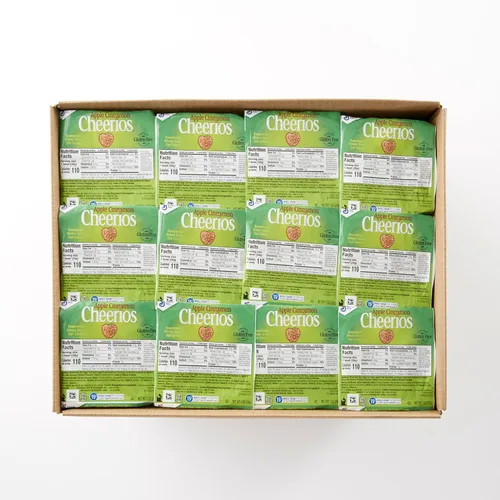 Vista 11 de Cuenco individual de cereal Apple Cinnamon Cheerios Cereal, cereales para el desayuno saludable para el corazón, cereales sin gluten con avena
