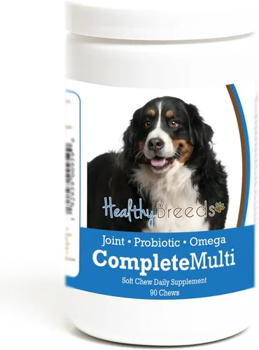 Vista 35 de Healthy Breeds Cavalier King Charles Spaniel - Multivitamínico todo en uno, completo con probióticos, glucosamina, condroitina y omegas, 60