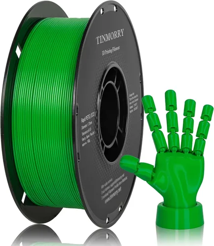 Vista 13 de TINMORRY - Filamento PETG CF de 1.75 mm para impresora 3D, compatible con Bambu LAB, Creality K1C, QIDI MAX3, FLASHFORGE Adventurer 5M, Prusa MK4