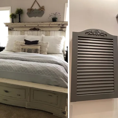Vista 8 de MUXSAM 4 piezas de apliques decorativos tallados en madera de rosa, sin pintar, calcomanía larga sin pintar para puerta, pared, techo, armario