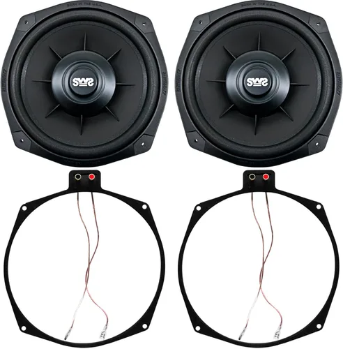 Vista 12 de Earthquake Sound SWS-6.5X 6.5 pulgadas Subwoofers de sistema de woofer poco profundo, 4 ohmios (par)
