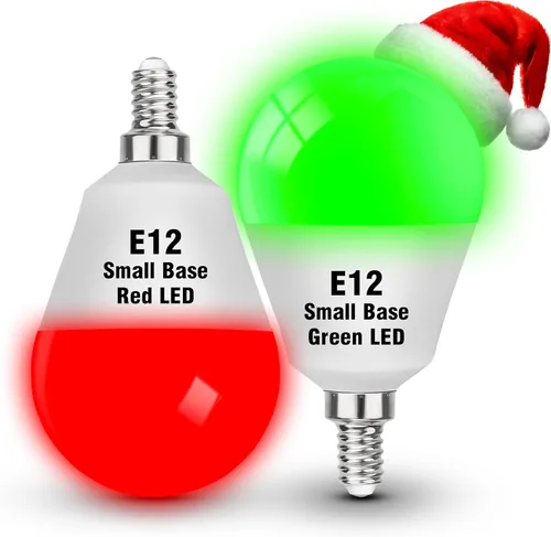 Vista 18 de Bombillas pequeñas E12 con base de candelabro ámbar para dormir, bloqueo de luz azul de 1800 K, bombillas cálidas G45 equivalentes a 25 W-40 W