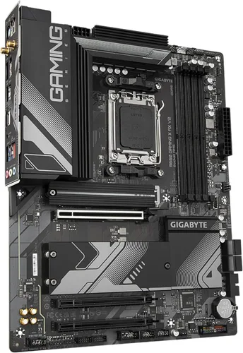Vista 3 de GIGABYTE B650 Gaming X AX V2 (rev. 1.0) AM5 LGA 1718 AMD B650 ATX DDR5, Triple M.2, PCIe 5.0, USB 3.2 Gen2x2 Type-C, AMD Wi-Fi 6E, Realtek 2.5GbE LAN