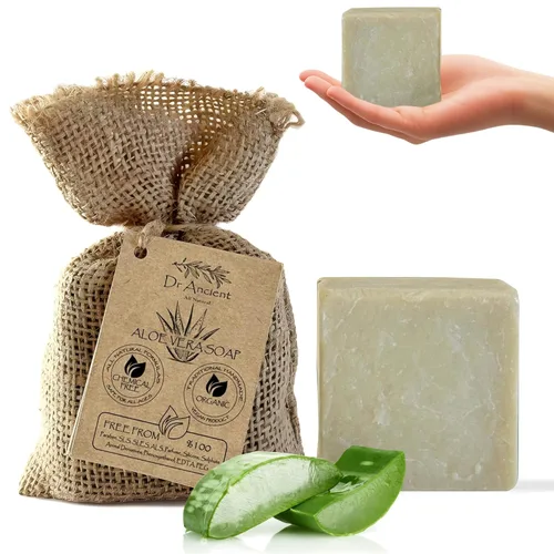 Vista 14 de Dr.Ancient Barra de Jabón de Alepo, Barras de Jabón Orgánico Hechas a Mano de la Manera Tradicional, Natural Libre de Químicos, Vegano, Usado
