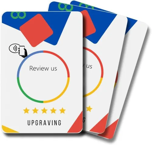 Vista 10 de Soporte para tarjetas de revisión con código QR, Una tarjeta